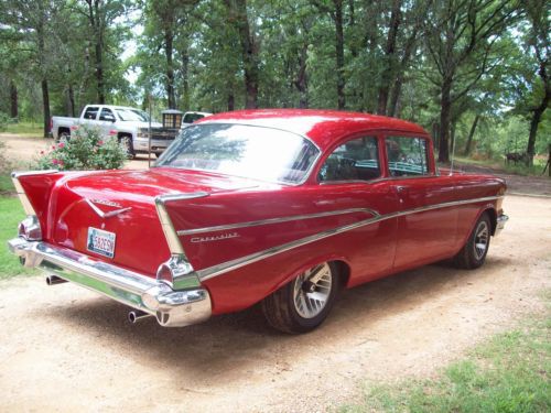 1957 Chevrolet Bel Air/150/210 Originally a Small Town Oklahoma Police Car, US $19,500.00, image 4