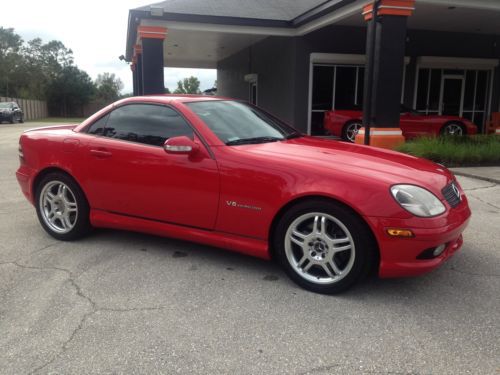 Slk 32 amg hard top convertible benz 350hp
