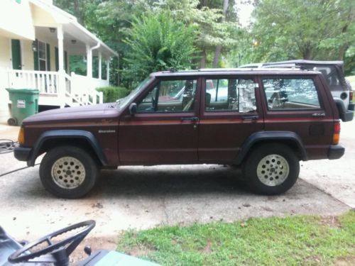 1991 jeep cherokee base sport utility 2-door 4.0l 4 wheel drive 4x4 4wd