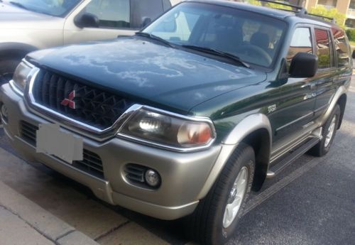 2000 mitsubishi montero sport xls sport utility 4-door 3.0l