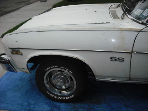 1974 chevy nova custom ss 2 door project car/hatchback