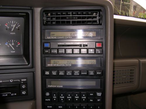 ALL Original LOW mileage Cadillac Allante  NORTHSTAR, image 12
