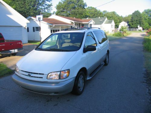 2000 toyota sienna xle mini passenger van 5-door 3.0l