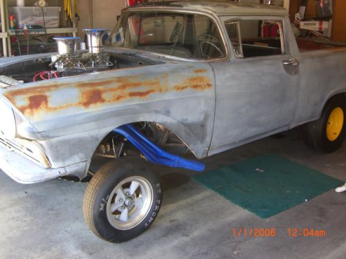 Gasser, rat rod, 1957 ford 429