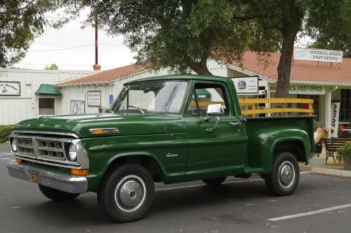 1971 ford f100 shortbed stepside v8 auto pickup truck 1967 1968 1969 1970 1972