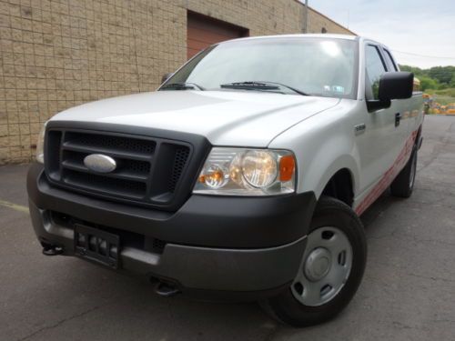 Ford f-150 xl 5.4l gas 4x4 extended cab cruise control autocheck no reserve