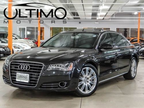 2012 audi a8l -premium&amp;driver assistance pkgs, leds, 20 wheels, dual pane glass