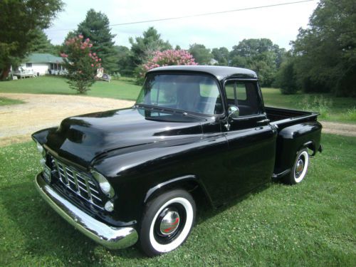 1955 chevrolet 3100   *original* *new all over*  *sharp*  *no reserve*