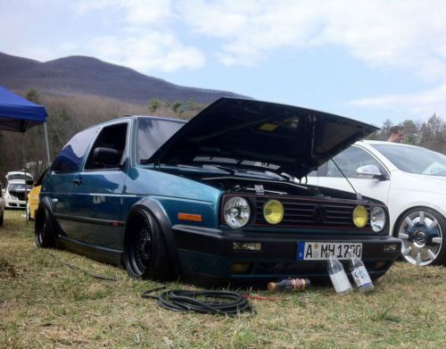 1992 volkswagen golf gti 16v g60 show car! built, bagged, bbs&#039;s