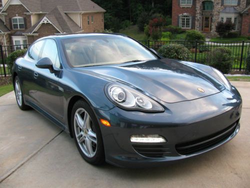 2012 porsche panamera 3.6l heavily optioned southern car factory warranty