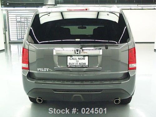 2012 HONDA PILOT EX-L SUNROOF REAR CAM DVD 3RD ROW 26K TEXAS DIRECT AUTO, US $28,980.00, image 5