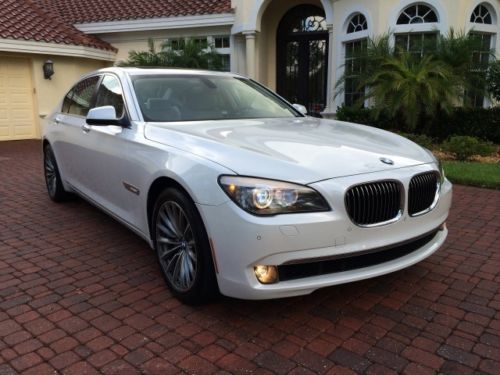 2011 bmw 740li sedan 1-owner immaculate premium, convenience, and seat package