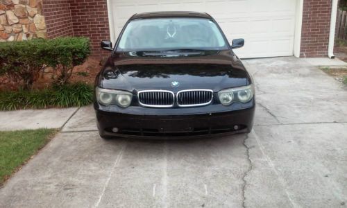 2002 bmw 745i base sedan 4-door 4.4l