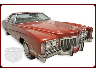 72 cadillac eldorado original 8.2 liter v8 motor producing 365hp