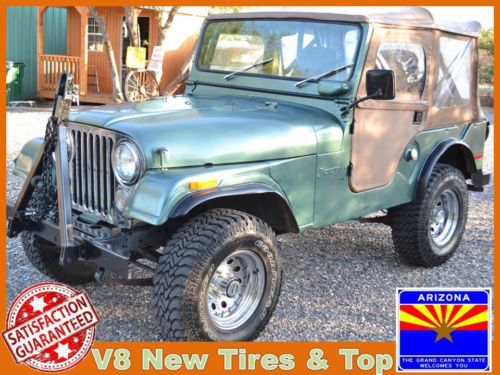 Classic jeep cj v8 vintage arizona offroad 4x4 cj5 tow 4wd off road