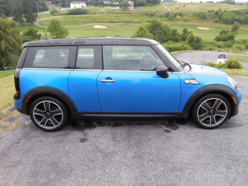 2011 mini cooper s clubman wagon 3-door 1.6l - no reserve beyond the opening bid