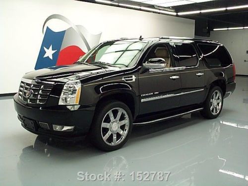 2010 cadillac escalade esv lux awd sunroof nav dvd 61k texas direct auto