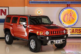 2008 hummer h3 suv alpha, 5.3l v8, auto, leather, nav, backup cam, sunroof