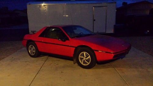 1984 pontiac fiero base coupe 2-door 2.5l