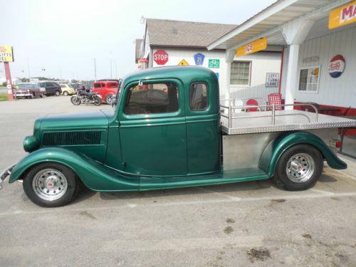 1937 ford pickup truck street rod v8 automatic extended cab