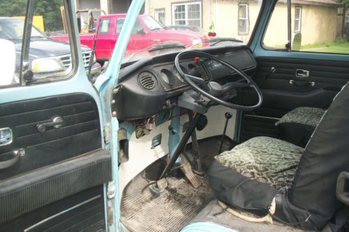 1969 vw bus, baby blue, 4speed, runs and drives, US $7,900.00, image 2