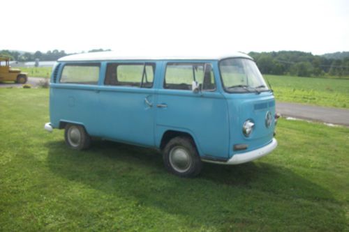 1969 vw bus, baby blue, 4speed, runs and drives, US $7,900.00, image 4