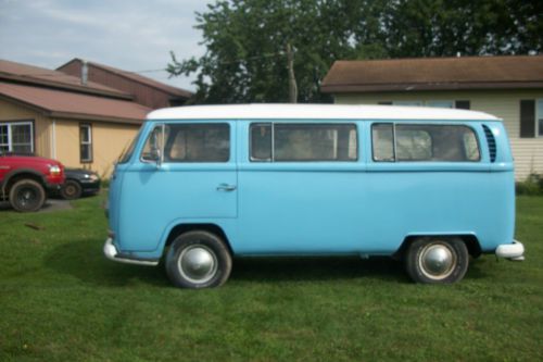 1969 vw bus, baby blue, 4speed, runs and drives, US $7,900.00, image 5