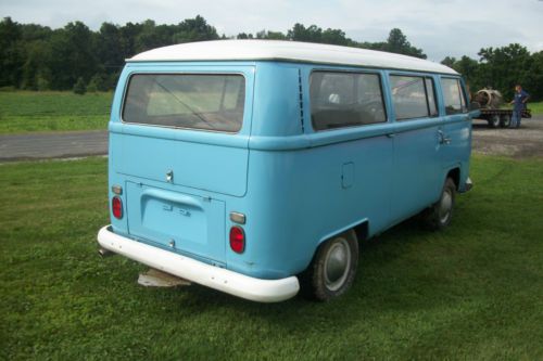 1969 vw bus, baby blue, 4speed, runs and drives, US $7,900.00, image 8