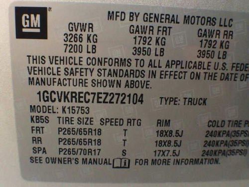 2014 Chevrolet Silverado 1500, US $40,070.00, image 2