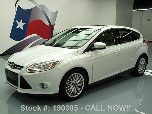 2012 ford focus sel leather sunroof park assist 38k mi texas direct auto