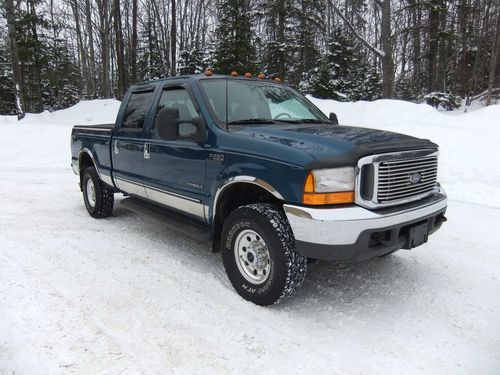 Ford f-250 xlt crew cab 4x4 diesel 7.3l