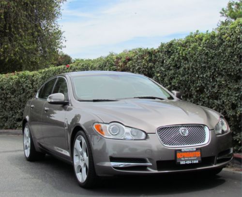 09 jaguar xf supercharged sedan navigation power seats backup camera moon roof