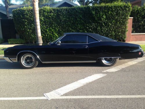 1970 buick riviera original triple black big block luxury muscle car