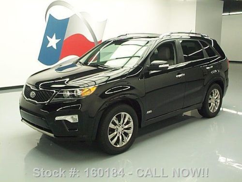 2011 kia sorento sx awd dual sunroof leather nav 39k mi texas direct auto