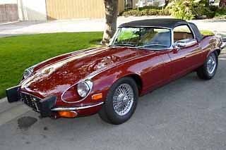 1974 jaguar xke v12 series iii roadster/convertible