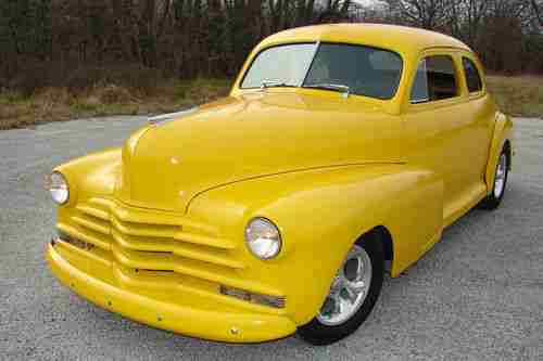 1947 CHEVY BUSINESS COUPE HOT ROD,STREET ROD,ALMOST COMPLETED PROJECT NO RAT ROD, US $15,000.00, image 2