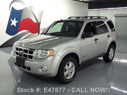 2008 ford escape awd leather sunroof alloy wheels 47k texas direct auto