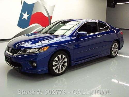 2013 honda accord exl coupe auto leather sunroof 15k mi texas direct auto