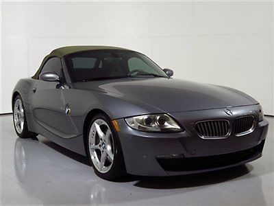 08 bmw z4 roadster 3.0si 61k miles sport &amp; premium package htd seats 09 10