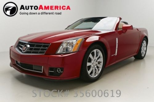 2009 cadillac xlr platinum 25k low miles nav htd seat bose cruise cln carfax