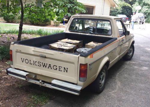 Find used 1982 Volkswagen VW Rabbit Pickup Truck Caddy 5 ... Find used 1982 Volkswagen VW Rabbit Pickup Truck Caddy 5 ...