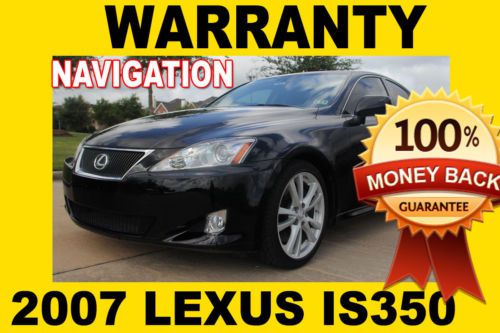 2007 lexus is350 navigation,1 tx owner,rust free,backup camera