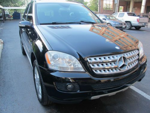 2008 ml 350 4 matic mercedes benz,  in great condition, black/black, camera