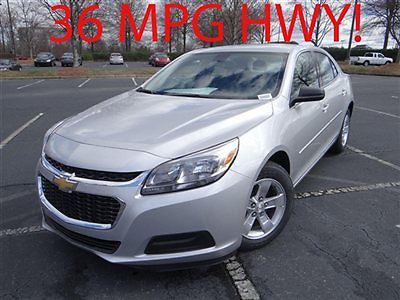 Chevrolet malibu ls new 4 dr sedan automatic gasoline 2.5l l4 dir dohc 16v silv