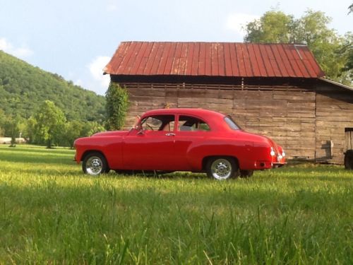 1951 chevy 2 door sedan, hot rod