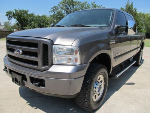 2007 f250 sport 4x4 powerstroke diesel tx-one-owner dealer maintained tow pkg!