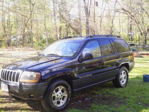 2000 jeep grand cherokee laredo awd quad trac 4x4 auto i6 4.0 power  ac 4 door