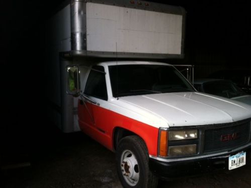 1993 gmc 3500 series box truck, moving van, cargo truck, u haul, 6x new tires