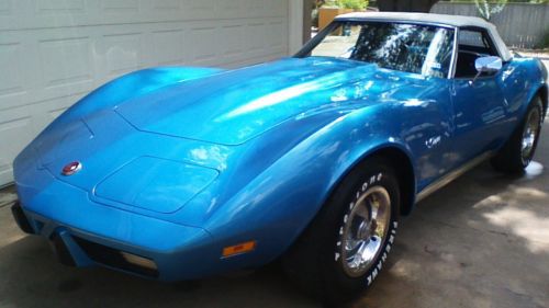 &#039;75 corvette convertible