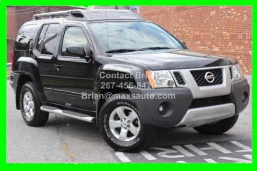 2010 nissan xterra se 4x4 all wheel drive suv tow package roof rack leather seat
